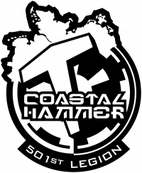 NSQ Coastal Hammer Hoody Zip Version 1  schwarz/weiss FOTL