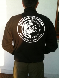 GG Sweat-Jacke Version 1 schwarz/weiss FOTL